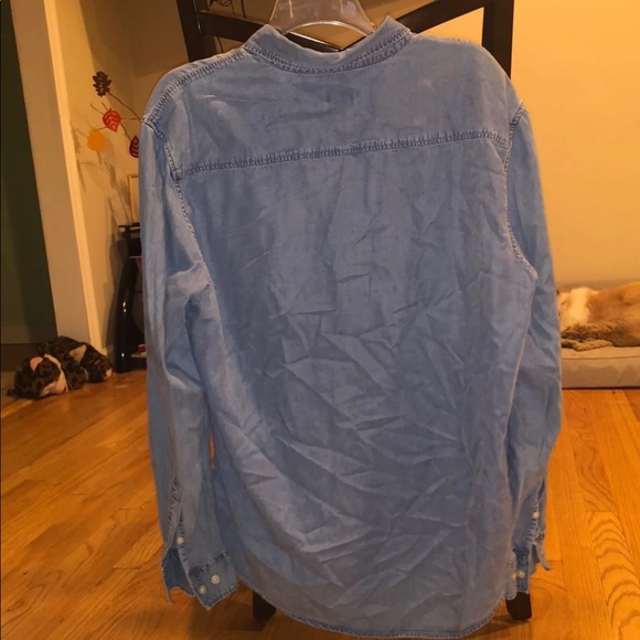 Jean button down top - Picture 4 of 4
